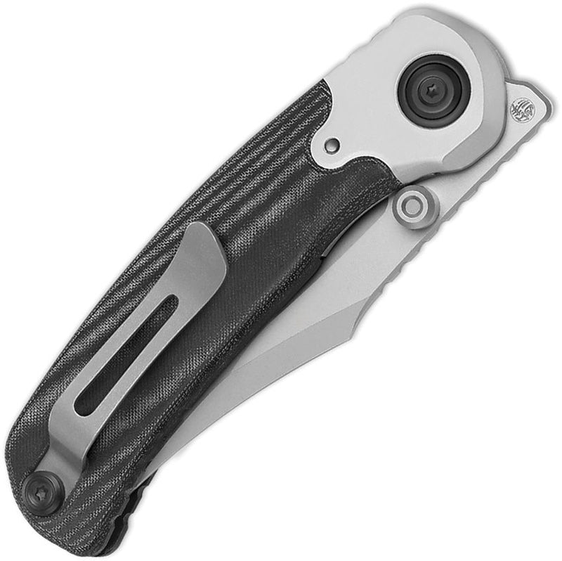 Kizer Pioneer Linerlock Black Mic Folding Knife [ZX-FK03A3]