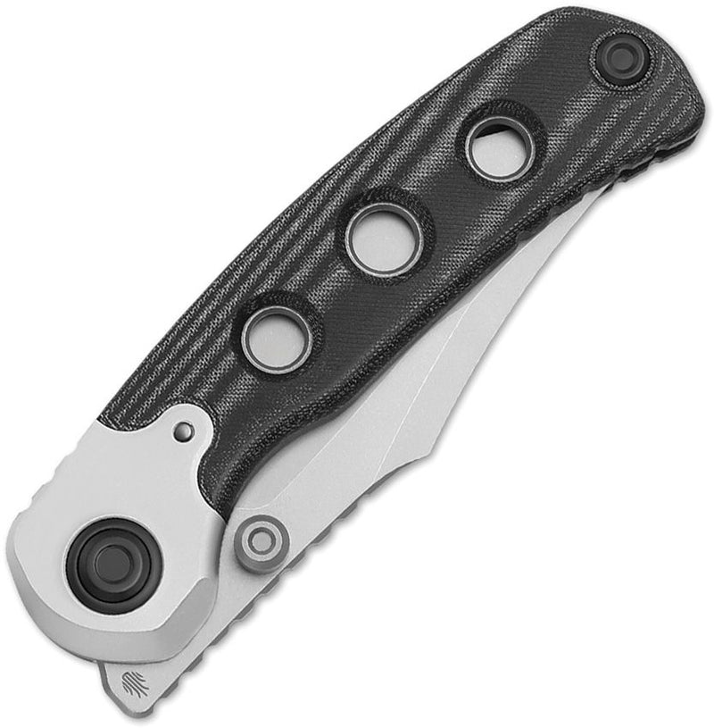 Kizer Pioneer Linerlock Black Mic Folding Knife [ZX-FK03A3]