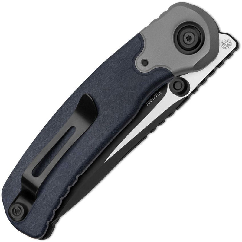 Kizer Pioneer Linerlock Blue Canyon Folding Knife [ZX-FK03A5]