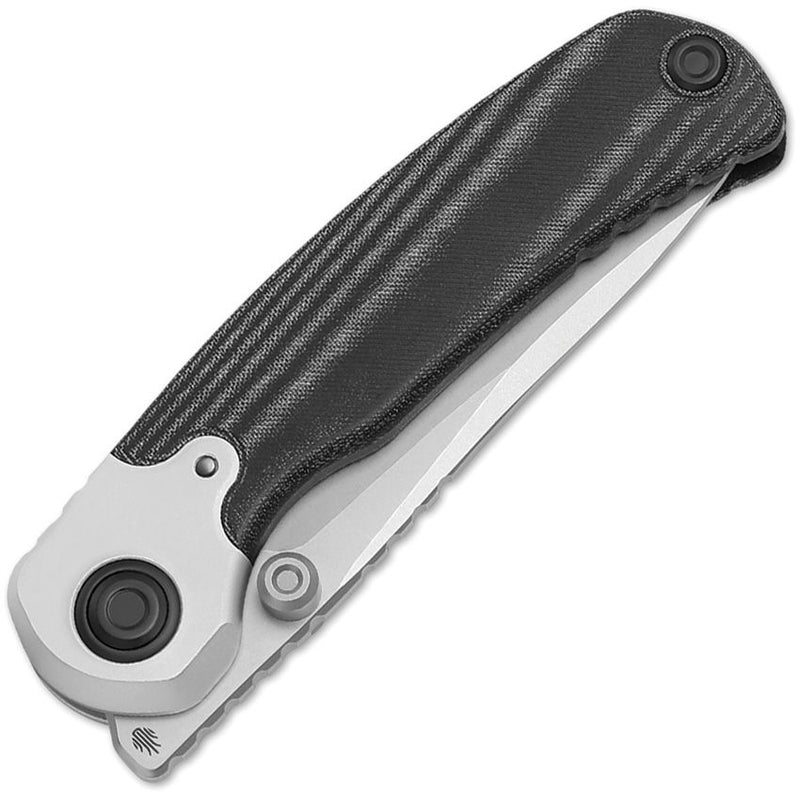 Kizer Pioneer Linerlock Black Mic Folding Knife [ZX-FK03A6]