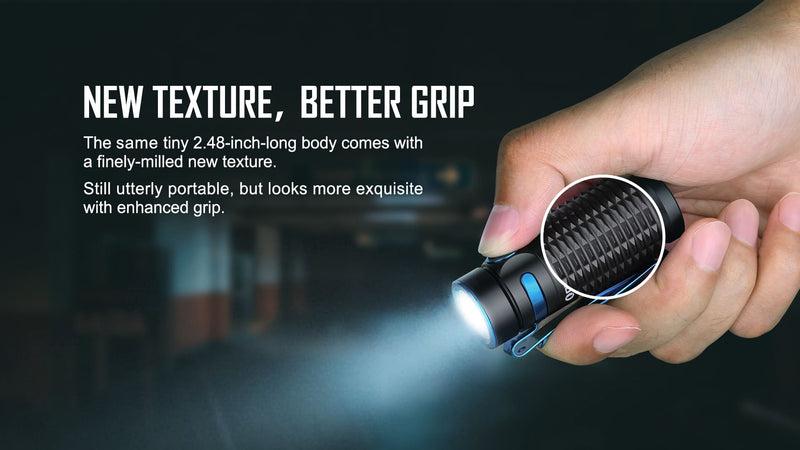 Olight Baton 3 Black EDC Flashlight (BATON3BK)