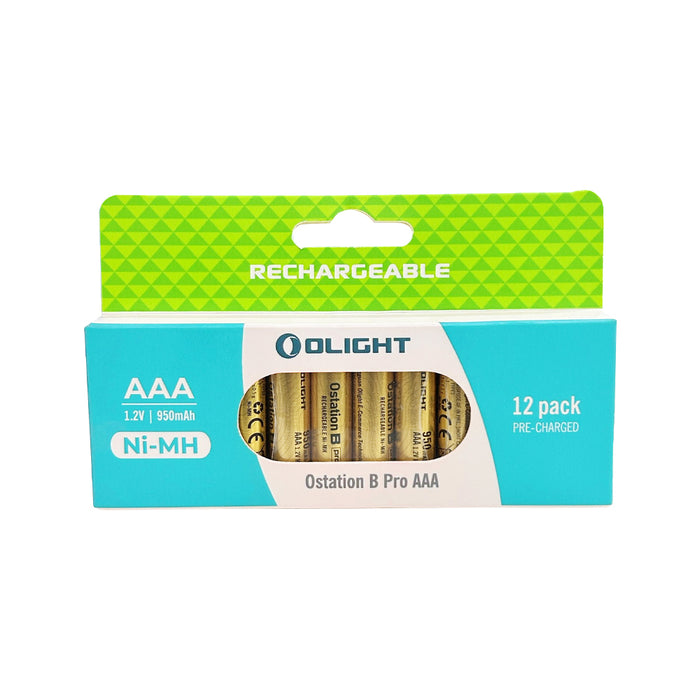 Olight Ostation X AAA Batteries Pack 950mAh 12pcs (AAABATTERYOSX)