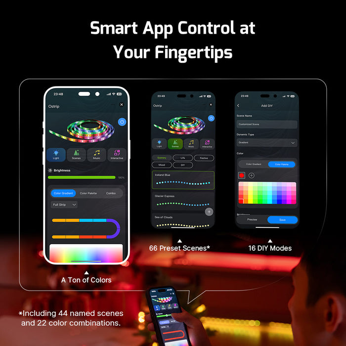Olight Ostrip LED Strip Light With Smart App (OOSTRIP)