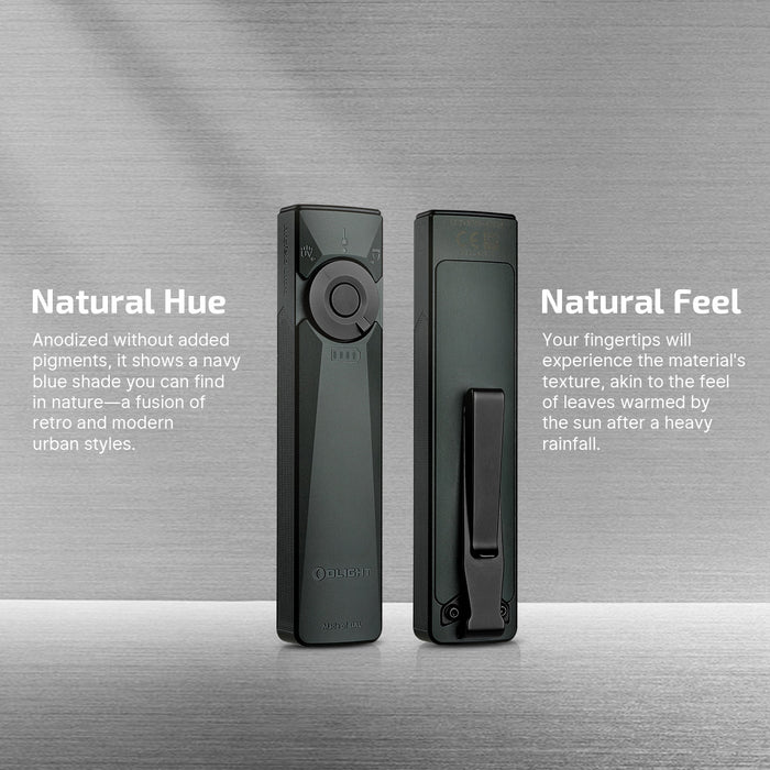 Olight Arkfeld Ultra Olive Grey NW(4000K~5000K) 3-in-1 EDC Flashlight with O-aluminum Material