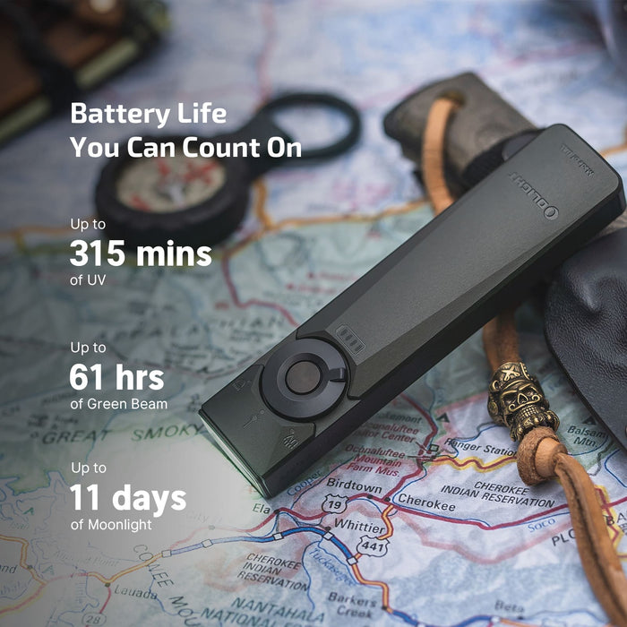 Olight Arkfeld Ultra Olive Grey NW(4000K~5000K) 3-in-1 EDC Flashlight with O-aluminum Material