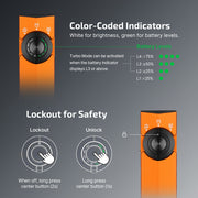 Olight ArkPro Lite Orange flashlight (5)