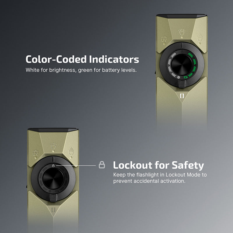 Olight ArkPro Ultra Class 3R Olive Green CW (ARKPRO3RULTRAOLG)