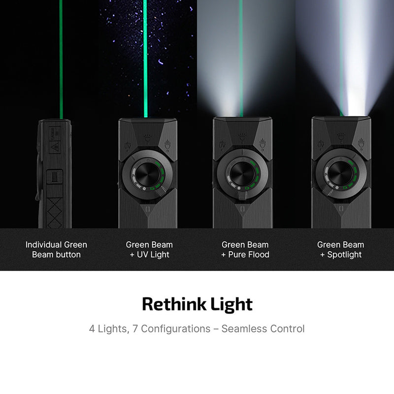 Olight ArkPro Ultra Onyx Black CW Flashlight (ARKPROULTRAOBKCW)