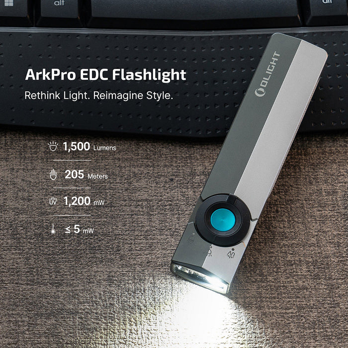 Olight ArkPro Class 3R Silver Graphite Limited (ARKPRO3RSGCW)