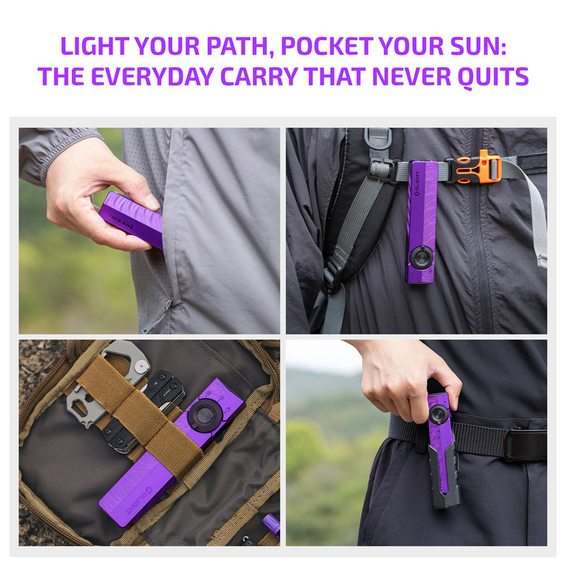 Olight ArkPro Nebula Violet CW Flashlight (ARKPRO3RNVCW)