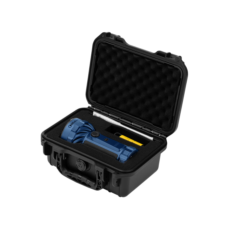 Olight Marauder 3 Matte Black 25,000 Lumen Flashlight with Power Adapter (M3MBWPA)
