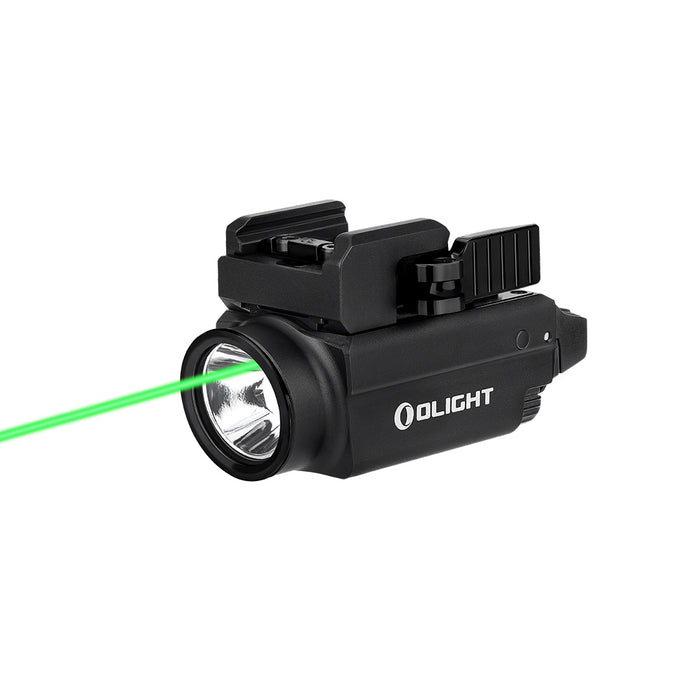 Olight Baldr S Rail Black with Green laser Mounted Light 800 Lumens (BALDRSBK)