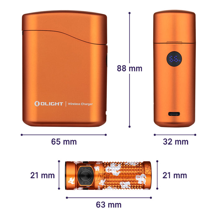 Olight Baton 4 Premium Edition Spooky Web Halloween Exclusive Limited (BATON4KITSW)