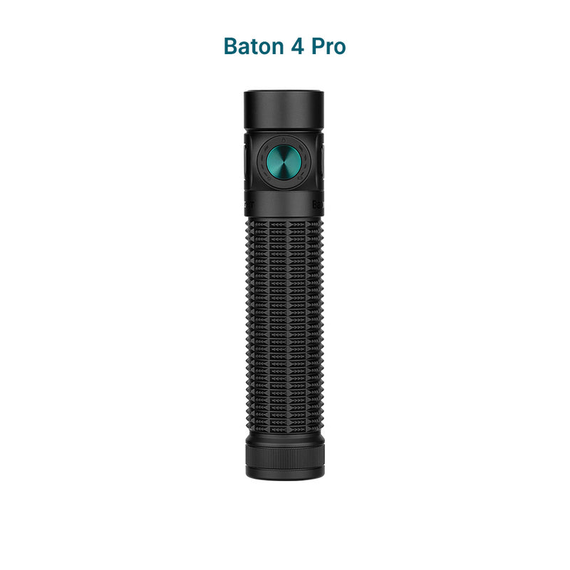 Olight Baton 4 Pro Matte Black CW EDC Flashlight - 1600 Lumens USB-C