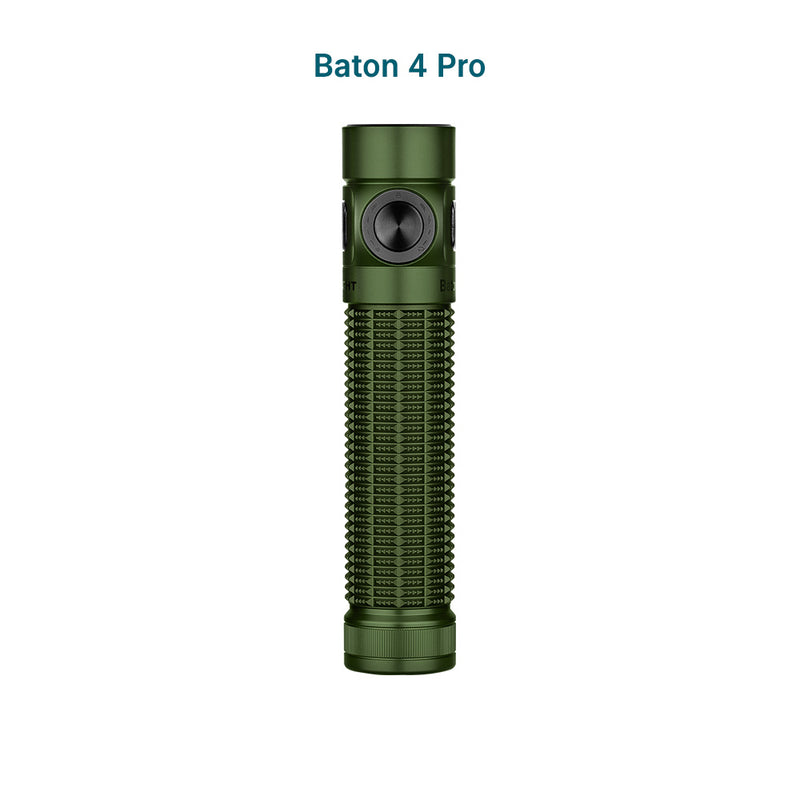 Olight Baton 4 Pro OD Green CW EDC Flashlight - 1600 Lumens USB-C