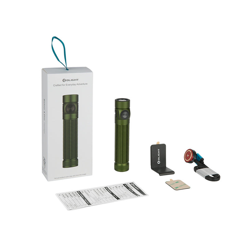 Olight Baton 4 Pro OD Green CW EDC Flashlight - 1600 Lumens USB-C