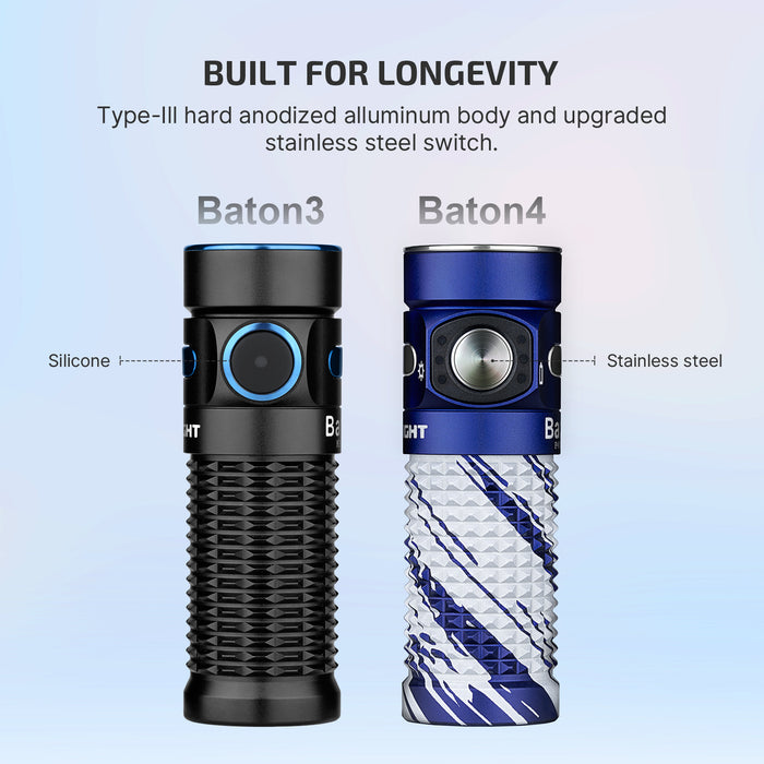 Olight Baton 4 Arctic Flame Limited (BATON4AF)