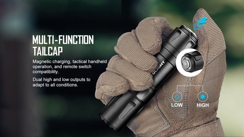 Olight Odin Mini Black Tactical Flashlight (ODINMINIBK)