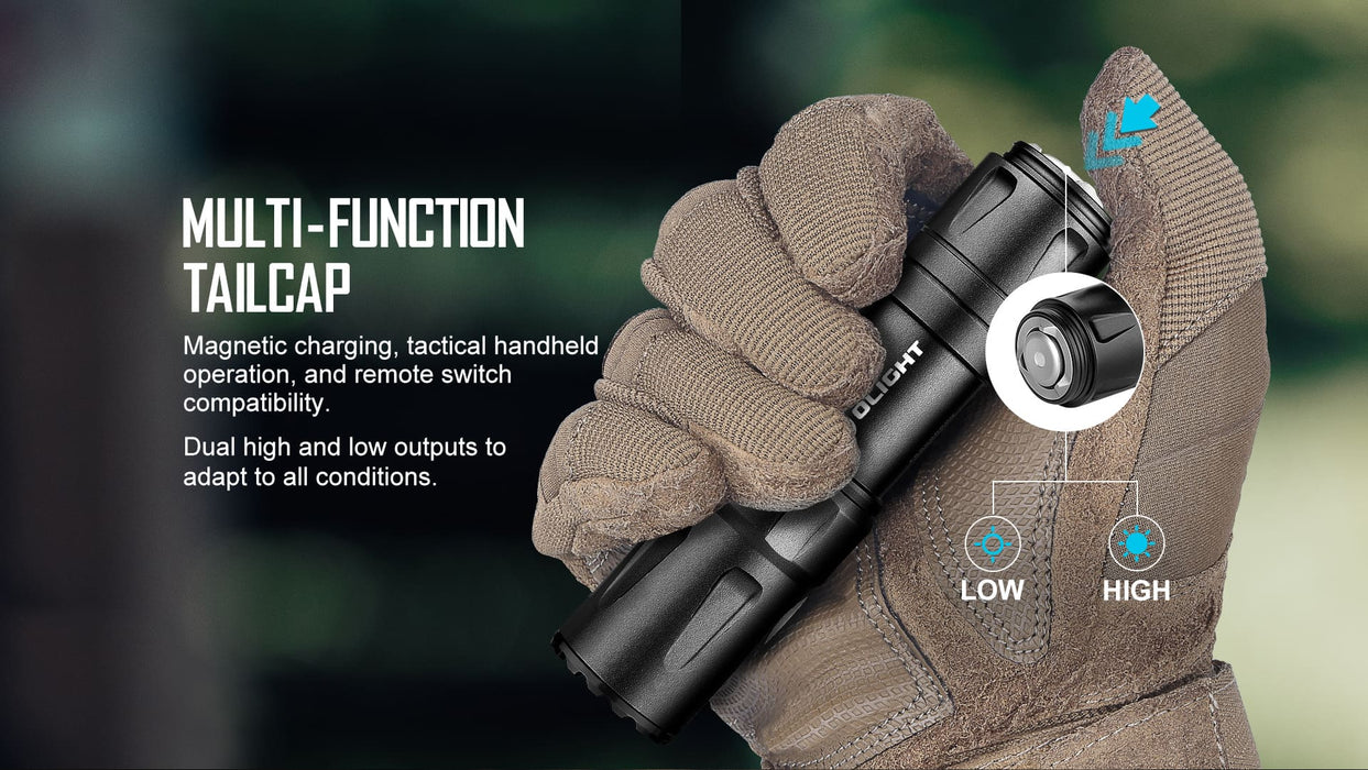 Olight Odin Mini Desert Tan Tactical Flashlight (ODINMINIDT)