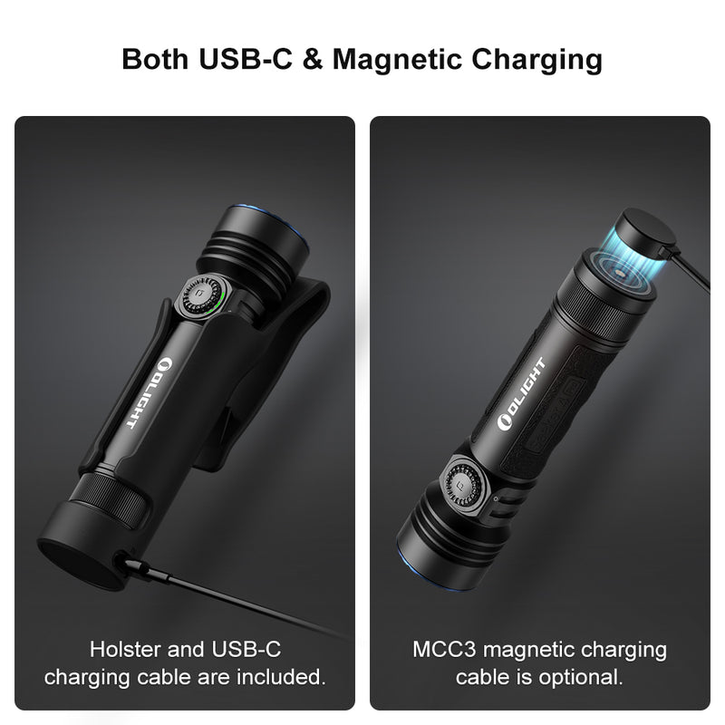 Olight Seeker 4 Pro Orange Flashlight (SEEKER4PROOG)
