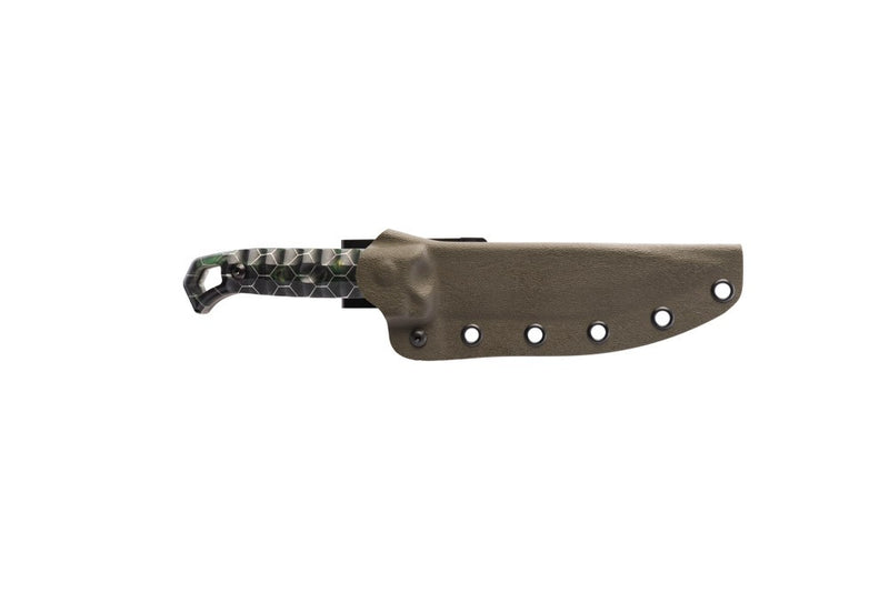 TOPS Brakimo Slim Damascus — with sheath
