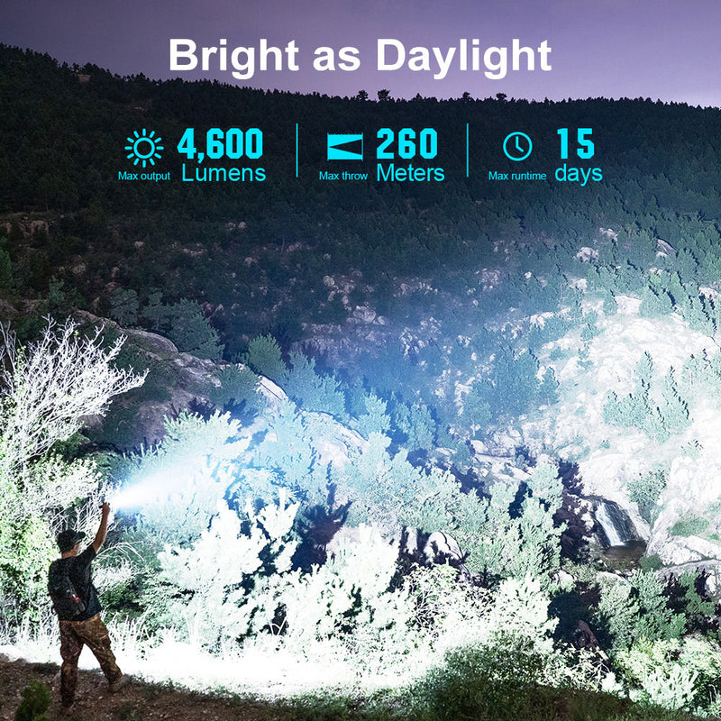 Olight Seeker 4 Pro Orange Flashlight (SEEKER4PROOG)