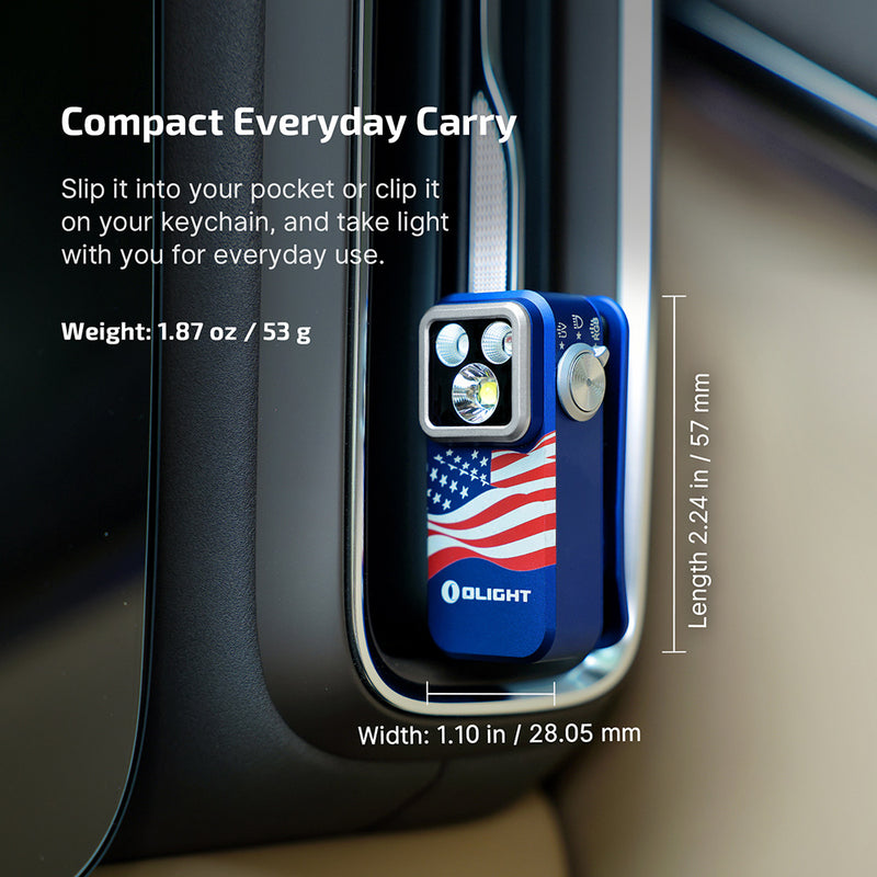 Olight Oclip Pro S Stars & Stripes Edition / Oclip Pro Multifunctional EDC Clip Flashlight