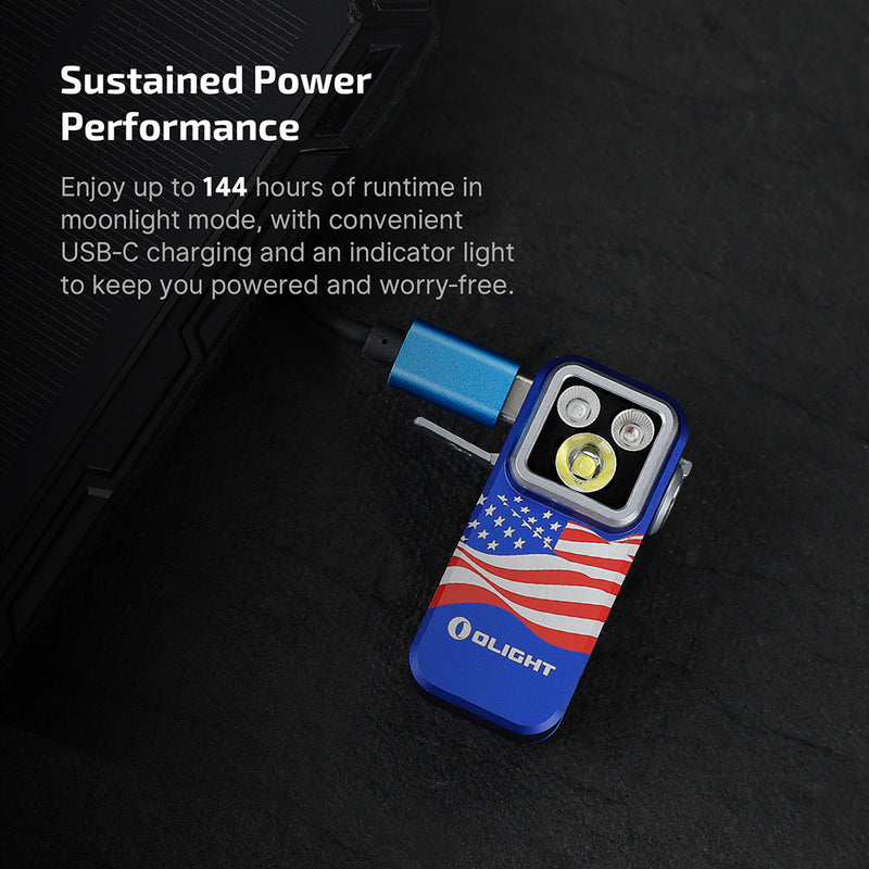Olight Oclip Pro S Stars & Stripes Edition / Oclip Pro Multifunctional EDC Clip Flashlight