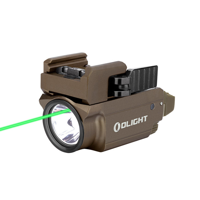 Olight Baldr Mini Desert Tan Tactical Light & Green Laser (OBALDRMINIBK1)