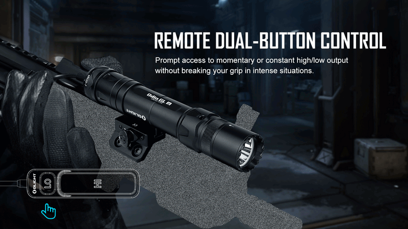 Olight Odin GL Tactical Flashlight (ODINGLPBK0