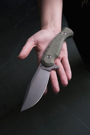 Fox Eastwood Tiger OD Micarta Fixed Blade Knife [FOX106MOD] — product view 3