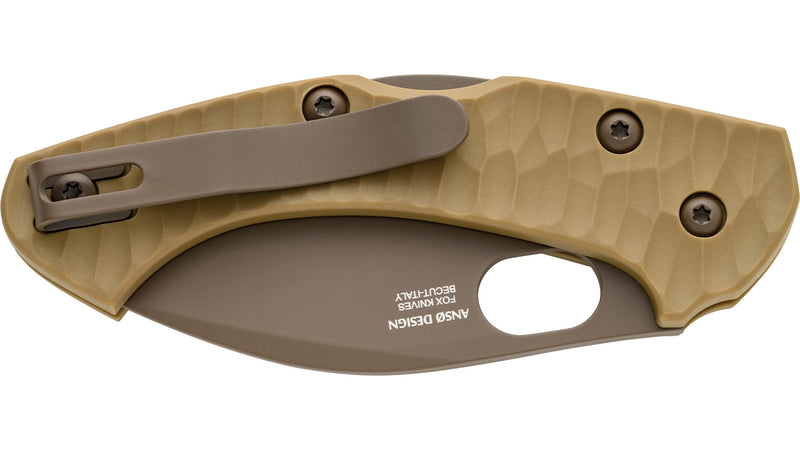 Fox Zero 2.0 Lockback Coyote Folding Knife [FOX311CT] — product view 2