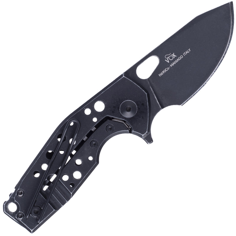Fox Suru Frame Lock Black Stonewash Folding Knife [FOX526ALB] — product view 2