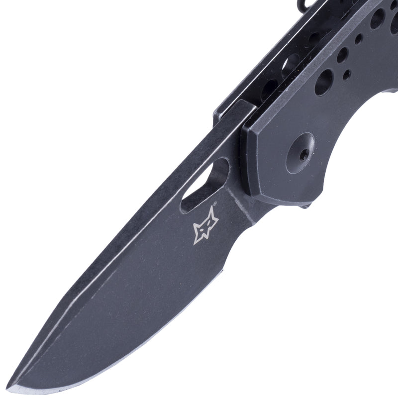Fox Suru Frame Lock Black Stonewash Folding Knife [FOX526ALB] — product view 4