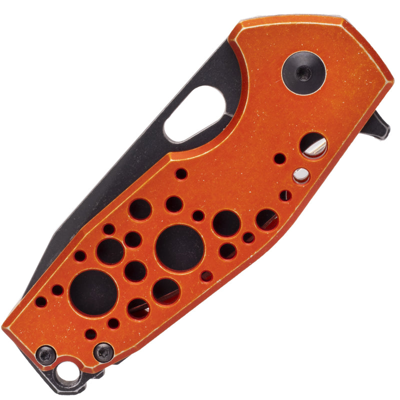 Fox Suru Frame Lock Orange Folding Knife [FOX526ALO] — product view 6