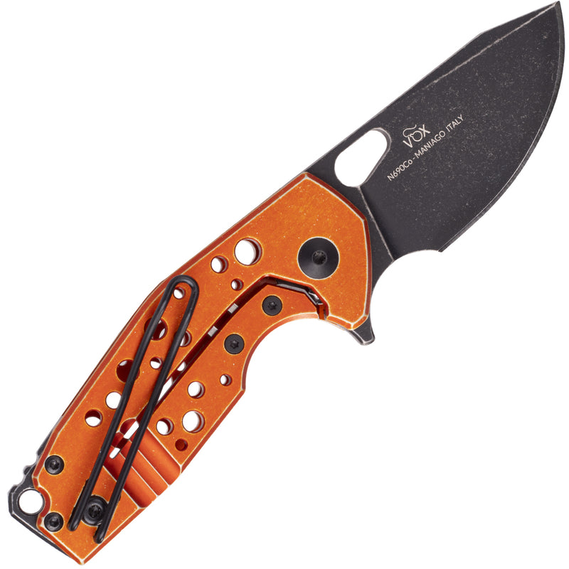 Fox Suru Frame Lock Orange Folding Knife [FOX526ALO] — product view 5