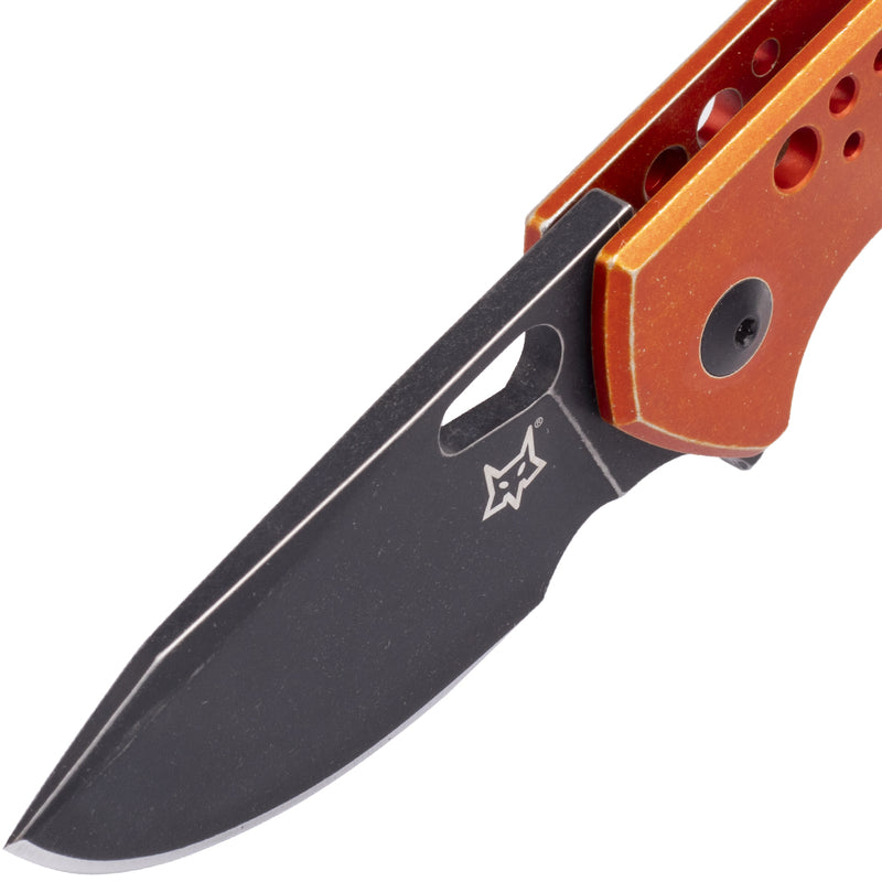 Fox Suru Frame Lock Orange Folding Knife [FOX526ALO] — product view 4