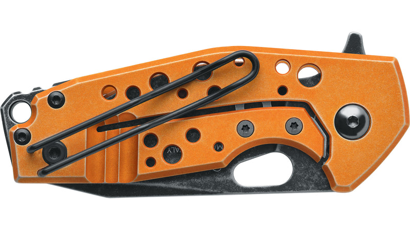 Fox Suru Frame Lock Orange Folding Knife [FOX526ALO] — product view 2