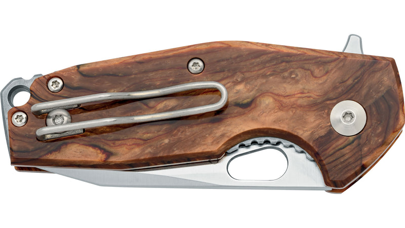 Fox Suru Liner Lock Rhodoid Folding Knife [FOX526LIRB3] — product view 2