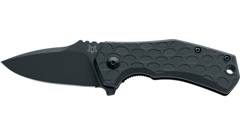Fox Italicus Liner Lock Black Folding Knife [FOX540B] — product view 1