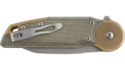 Fox Metamorphosis Radius Lock Micarta Folding Knife [FOX556B4] — product view 2