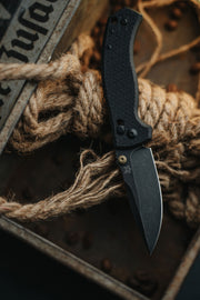 Fox Anzu VERSO Lock Black G10 Folding Knife [FOX560G10B] — product view 3