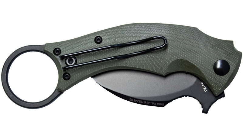 Fox Bastinelli BlackBird Liner Lock Folding Knife [FOX591OD] — product view 2
