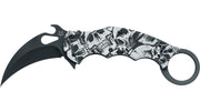 Fox Karambit Liner Lock Skull Folding Knife [FOX599ALB3] — product view 1
