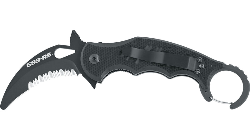 Fox Rescue Karambit Liner Lock Folding Knife [FOX599RS] — product view 1
