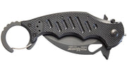 Fox Rescue Karambit Liner Lock Folding Knife [FOX599RS] — product view 2