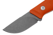 Fox Muzzle Fixed Blade Orange G10 Knife [FOX664OR] — product view 4