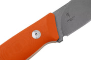 Fox Muzzle Fixed Blade Orange G10 Knife [FOX664OR] — product view 6