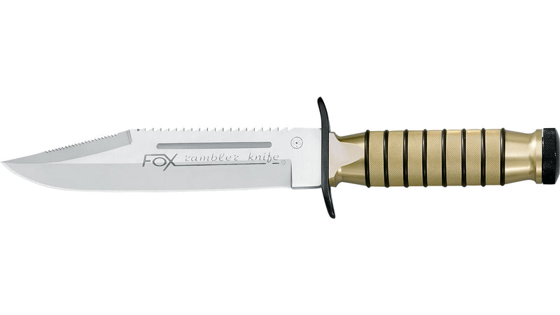 Fox Rambler Fixed Blade Inox Knife [FOX699] — product view 1