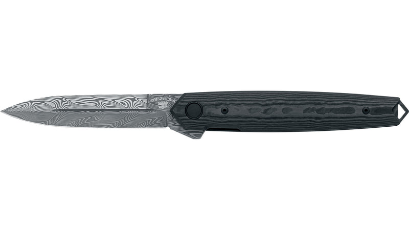 Fox Pacifico Liner Lock Fat Carbon Fiber Terz Folding Knife [FOXATCOG02DCF] — product view 1